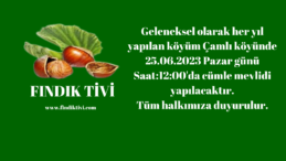 Yığılca Çamlı Köyü Geleneksel Cümle Mevlüdü 25.06.2023-12:00